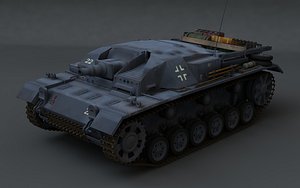 Sturmgeschütz III WWII German Tank