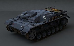 Sturmgeschütz III WWII German Tank