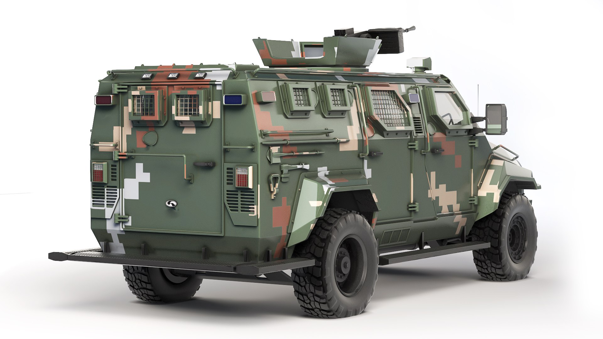 3D KrAZ Spartan 2014 Model - TurboSquid 1900394