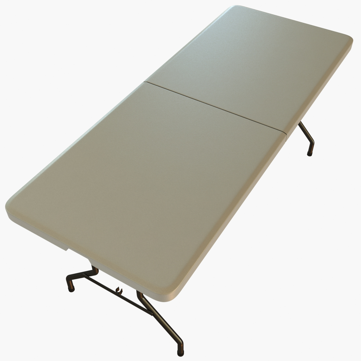 3d center folding table model