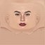Sabrina Claudio Head - No Hair - Low poly head for game