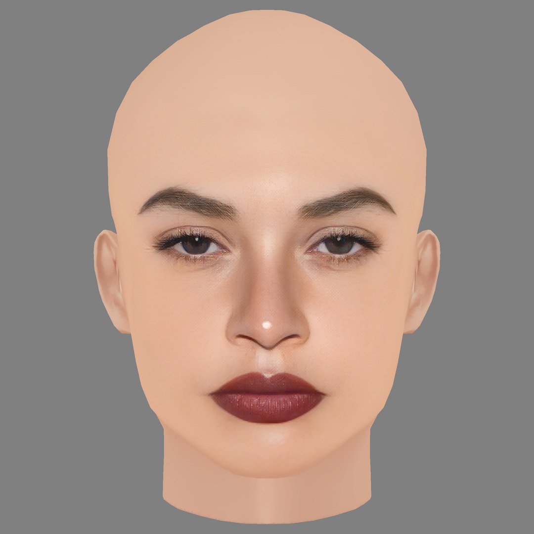 3D Sabrina Claudio Head - No Hair - Low poly head for game model https://p.turbosquid.com/ts-thumb/gP/QYTSnz/S3/02/png/1780367832/1920x1080/fit_q87/d5e15daaf0844f4b3189c2d846df6dffe7af5124/02.jpg