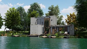 Container Tiny House villa