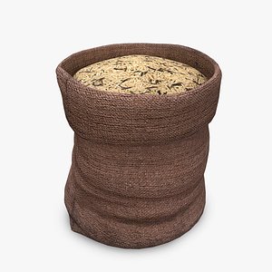 3D sack rice