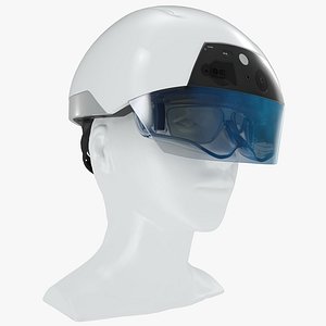 3d model - helmet daqri smart
