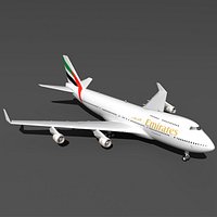 Emirates Boeing 747