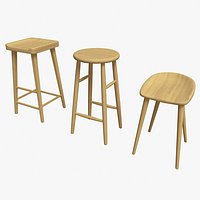 Wooden Bar Chairs