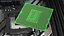 Land Grid Array CPU 3D model