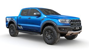 3D car ranger raptor 2021 model