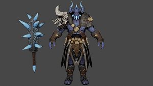 Laufey Low-poly 3D model