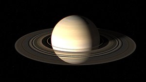 3D Saturn 3d max corona rander