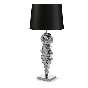 baroque table lamp 3d max