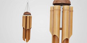 3D model Bamboo Wind chime