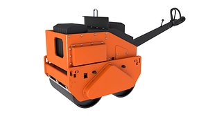 3D Hand Guided Double Vibratory Roller