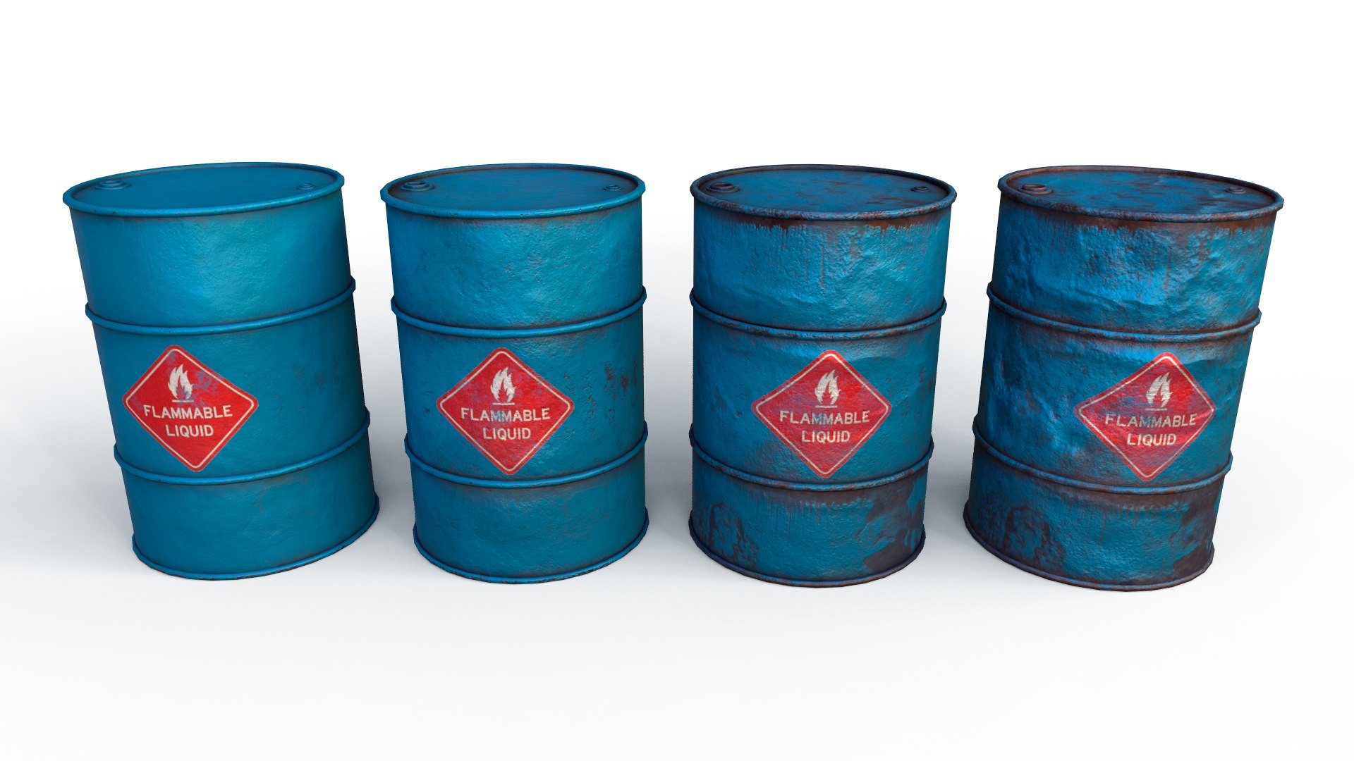 3D a barrel for storing flammable liquids TurboSquid 1855309