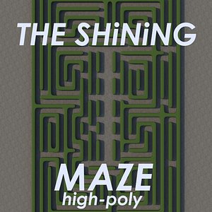 The Shining Hedge maze High-Poly