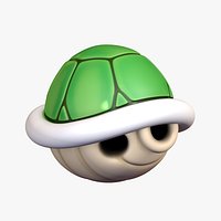 Turtle Koopa Troopa Shell Green Super Mario
