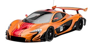 McLaren P1 GTR Race Car