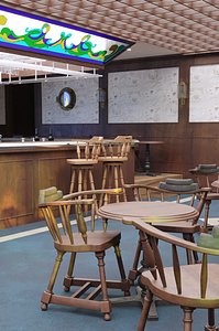 3D pub scene interior