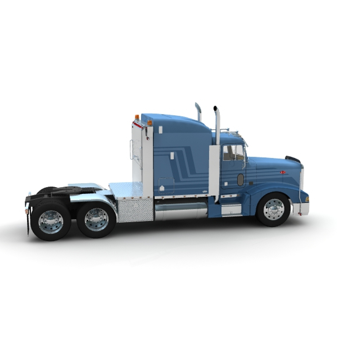 3d 377 Truck Sleeper Sbfa Model