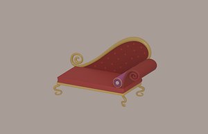 3D Fainting Couch