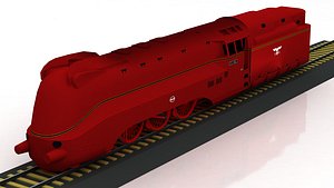 3D model Steam Locomotive 110
