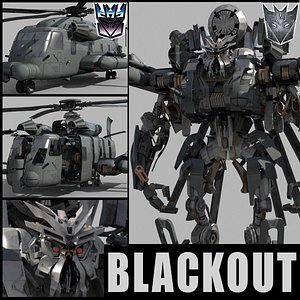 Blackout is back - 3d animated model