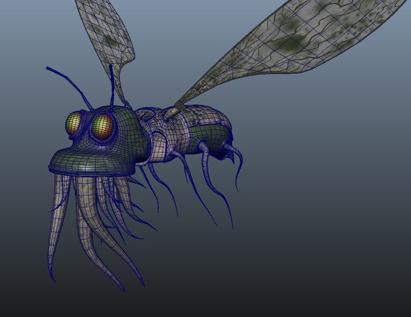 modelo 3d insecto - TurboSquid 724887