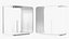 Empty Rectangular White Aquarium