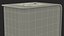 Empty Rectangular White Aquarium