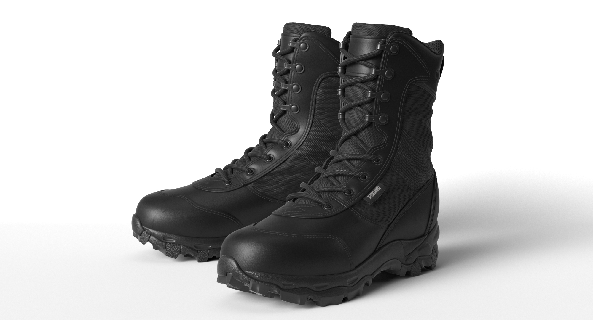 3D blackhawk warrior boots black - TurboSquid 1324719