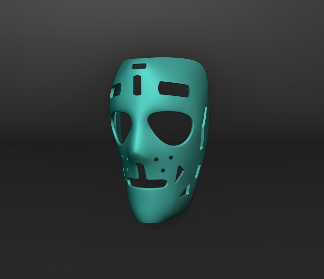 Hockey Mask 3D Model TurboSquid 2148209