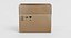 3D cardboard box 1 model