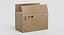 3D cardboard box 1 model