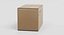 3D cardboard box 1 model