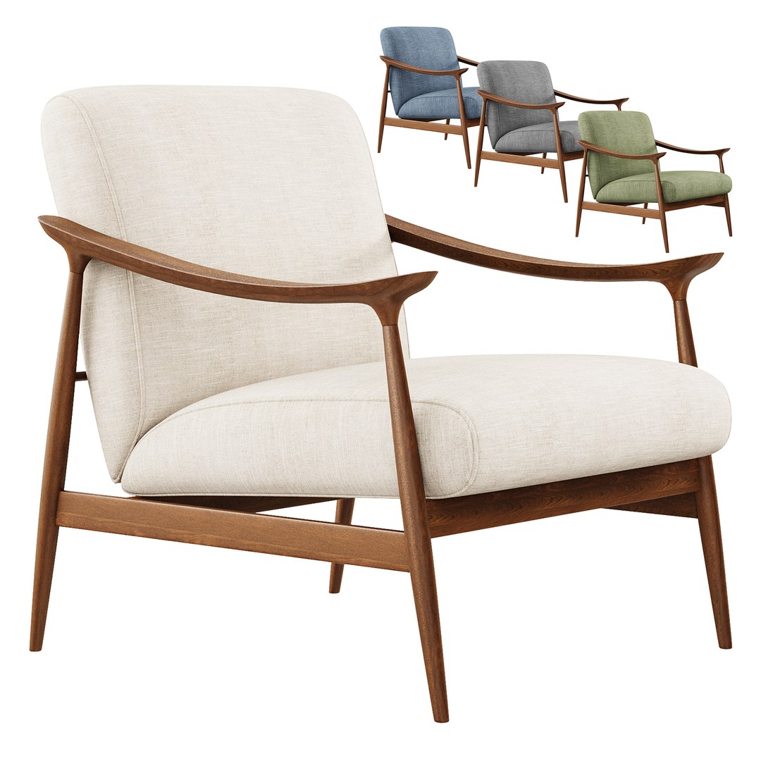 Armchair Vivi Fabriki TOSGONOVA 3D TurboSquid 2004758