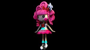 Lalaloopsy Piano Toy 3D model