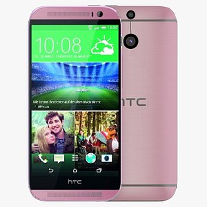 HTC One M8 Pink