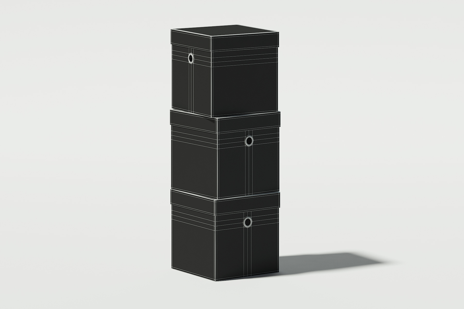 Black Boxes 3D Model - TurboSquid 1324715