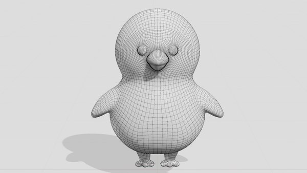 modelo 3d Lindo pollito amarillo - TurboSquid 2099827