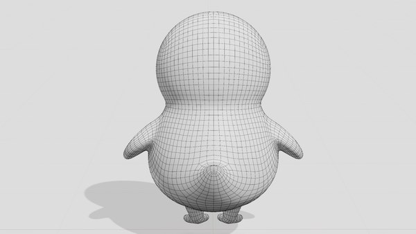 modelo 3d Lindo pollito amarillo - TurboSquid 2099827