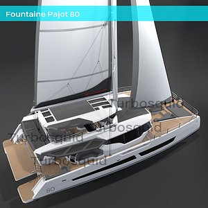 Fountaine Pajot THIRA 80 3D Catamaran