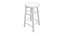 Old Wooden Dirty Stool Low-poly PBR