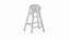 Old Wooden Dirty Stool Low-poly PBR