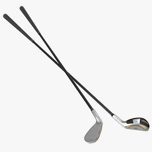 3 Iron Wood Golf Club