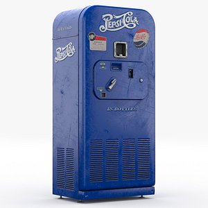 Pepsi Cola Vending Machine PBR