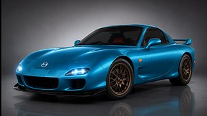 Mazda RX-7 2002 Low Poly 3D Model 3D model