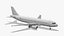 Airbus A320-214 Generic White