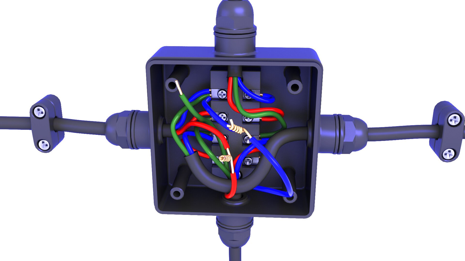 Electric Junctions V12 3D Model - TurboSquid 2420455