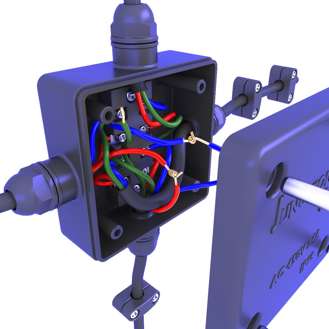 Electric Junctions V12 3D Model - TurboSquid 2420455